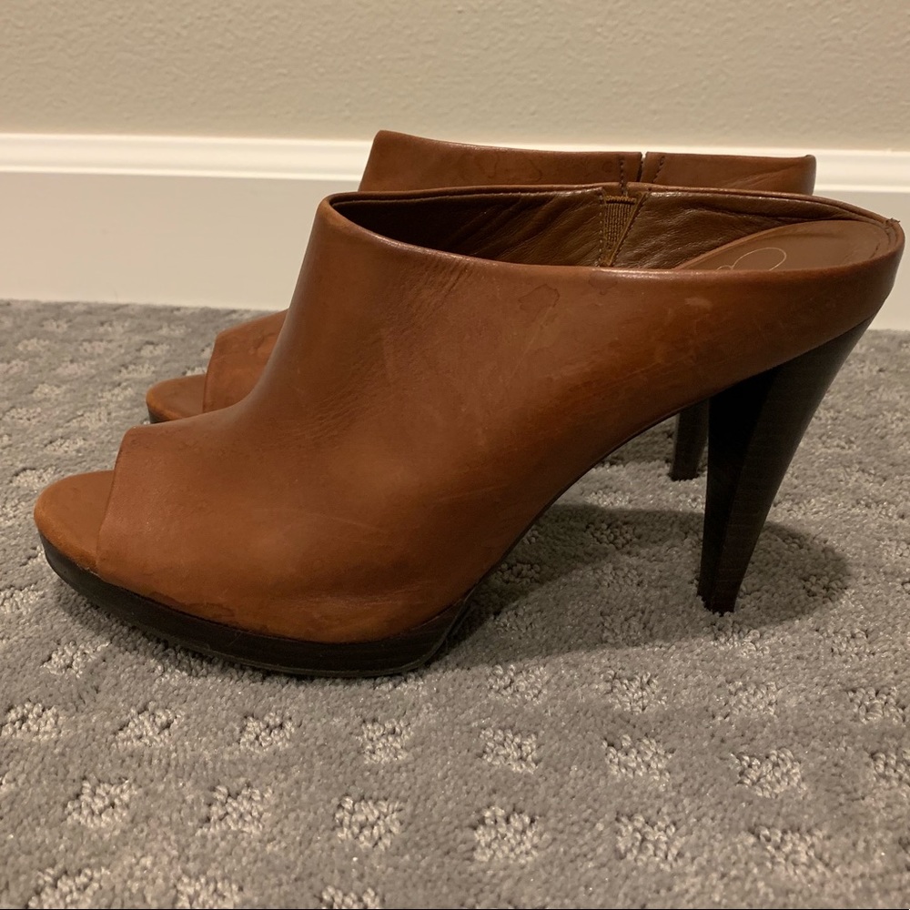 Cole Haan Cognac Mule